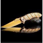 Metal Snake Çakı Gold - Görsel 2