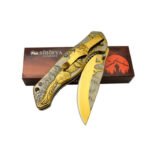 Sibirya Bozkurt Çakı Gold - Görsel 2